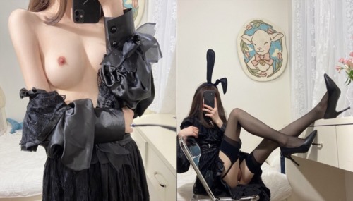 52660-极品身材美卝乳网红【仙仙桃】新年首发-暗黑兔吊带袜 极品魅惑黑长裙 速插粉卝穴 高卝潮狂喷 高清私卝拍.jpg